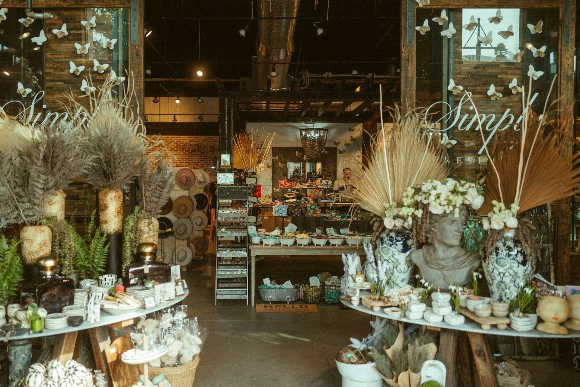 Small business owner standing in their shop